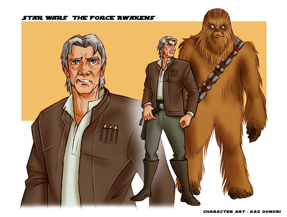 Kaz_Oomori_animated_Han_and_Chewy_The_Force_Awakens