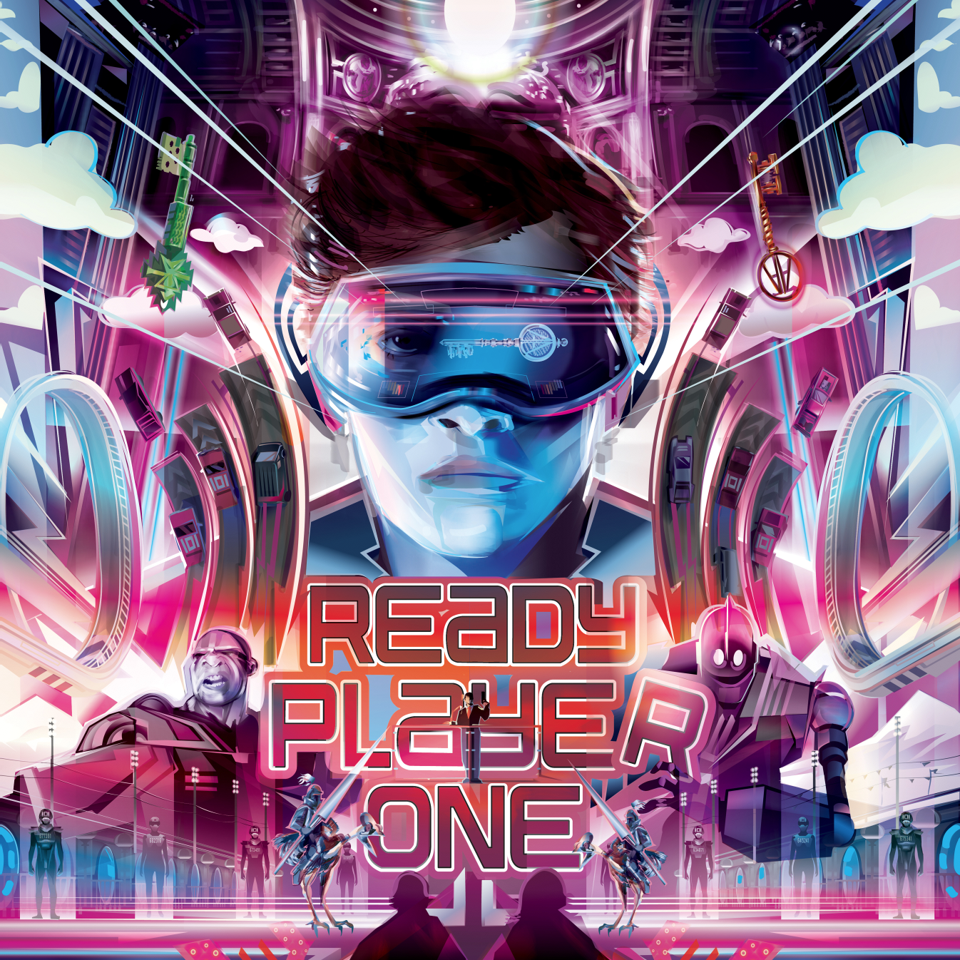 Rodolfo Reyes - Ready Player One Exclusive poster artwork