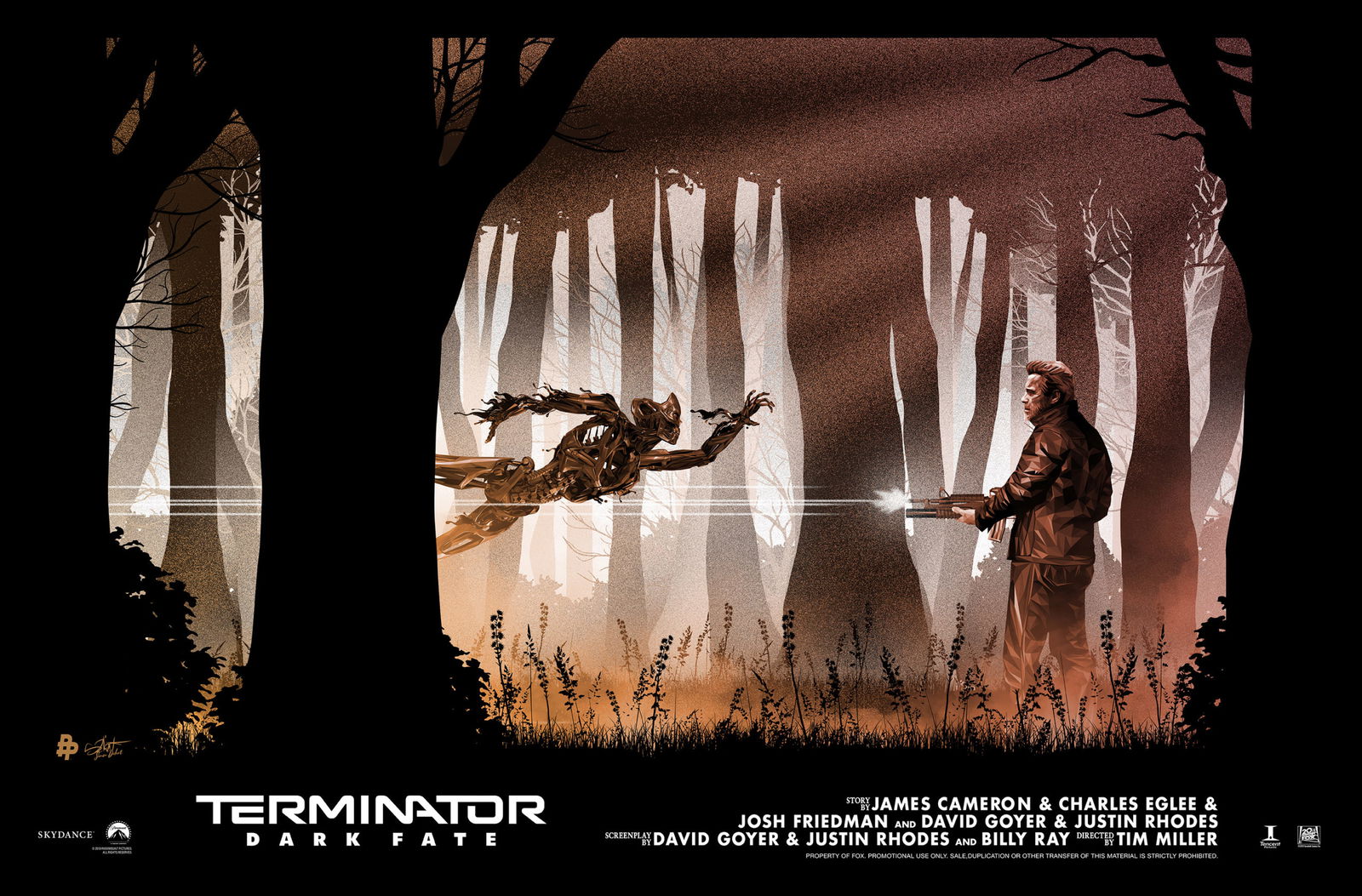 Artwork by Terminator: Dark Fate