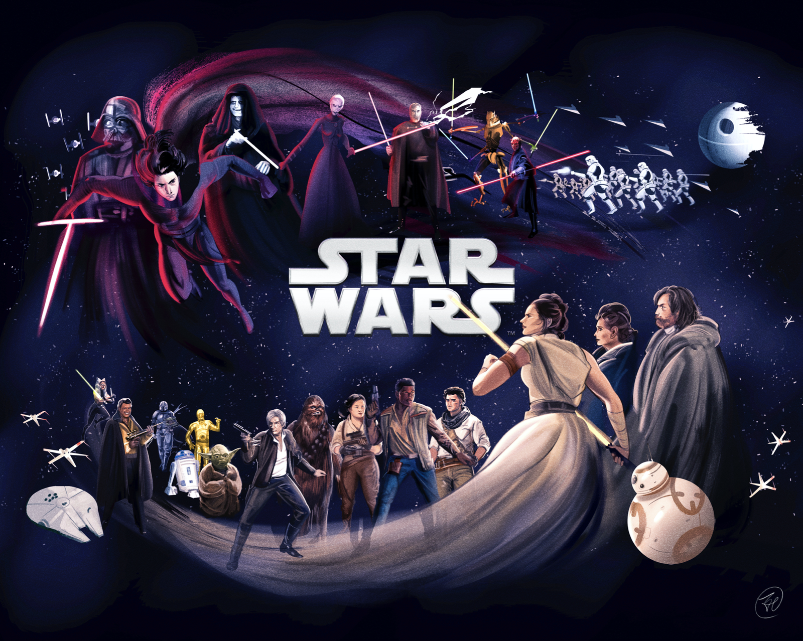 Artwork by Star Wars: May The 4th Be With You