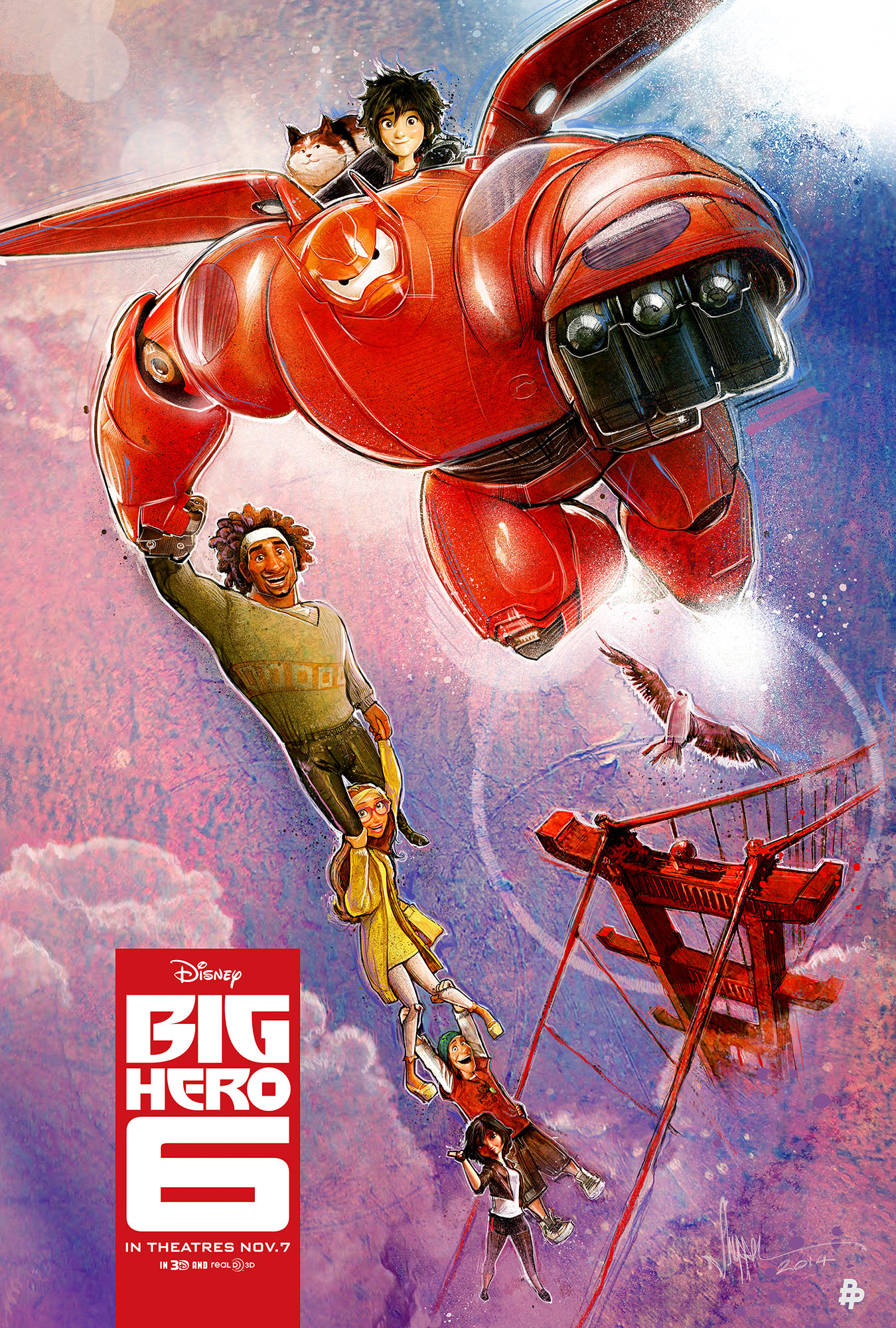 EXCLUSIVE! The Poster Posse Rolls Out Phase 2 For Disney's “Big Hero 6” | MEOKCA Poster Posse