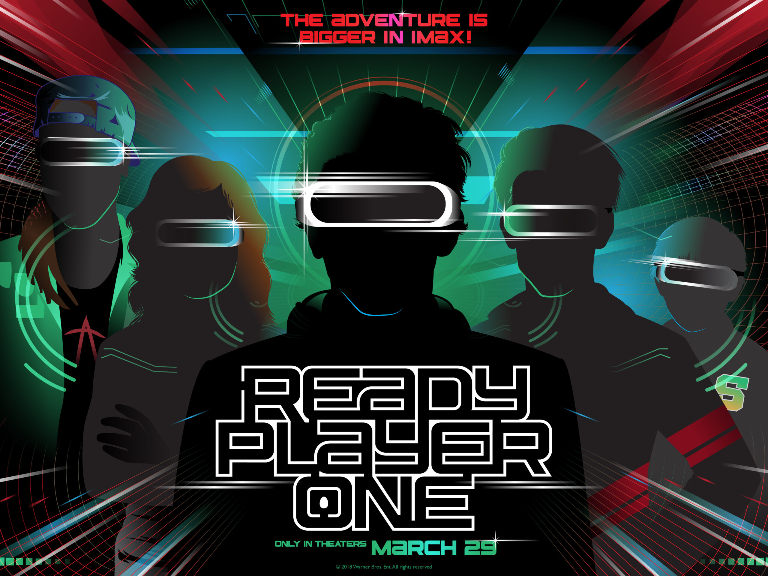 Rodolfo Reyes - Ready Player One Exclusive poster artwork