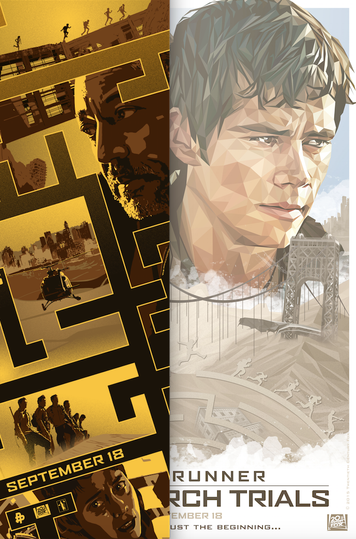 Simon Delart & The Dark Inker Partner With 20th Century Fox On “Maze Runner:  The Scorch Trials”