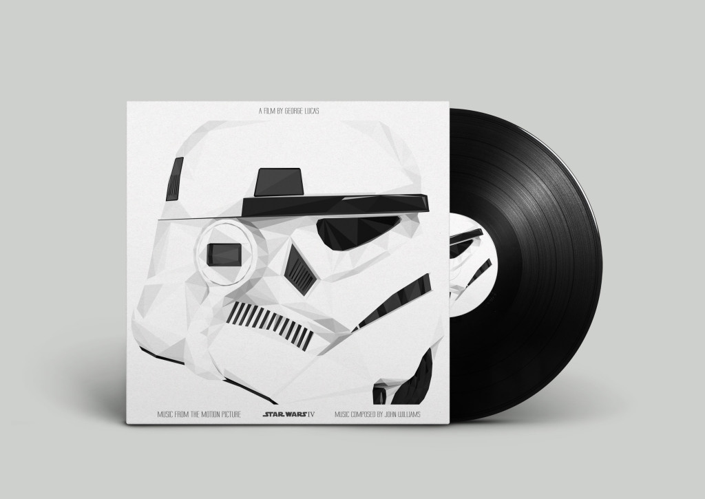 Star Wars IV vinyl cover