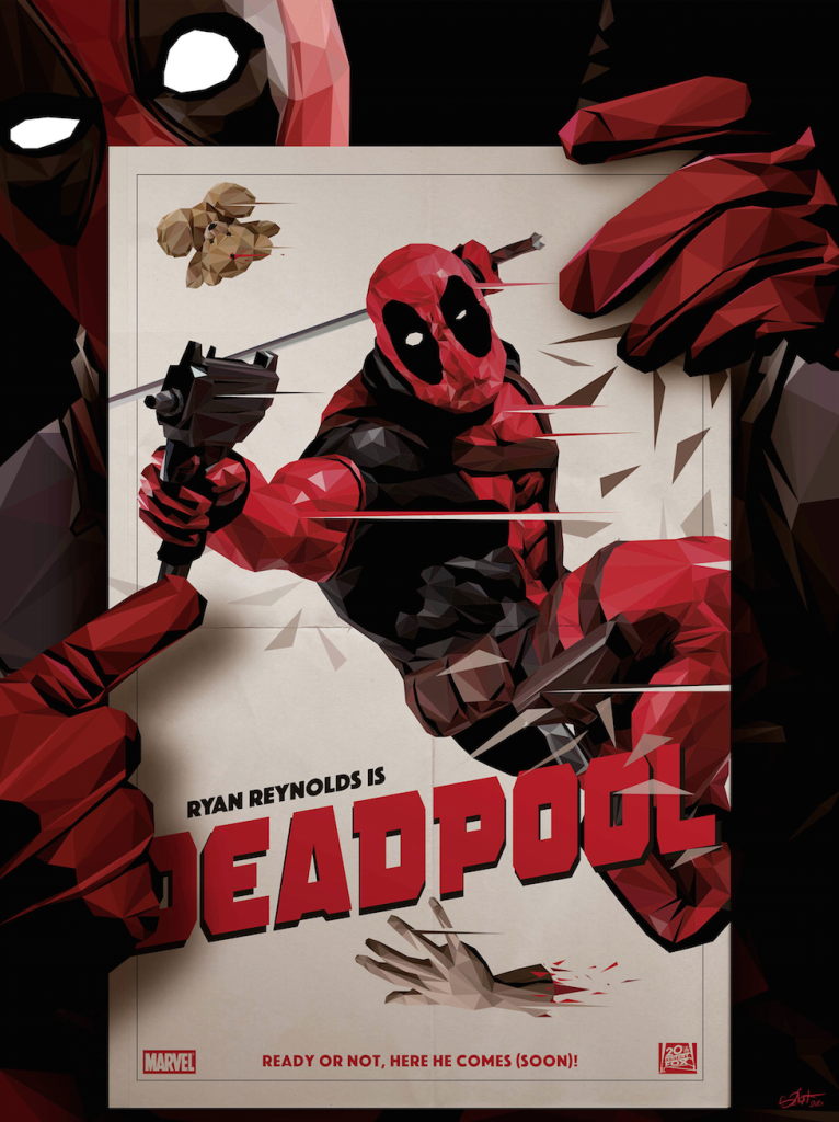 Deadpool_Simon_Delart_Marvel_Poster_Posse
