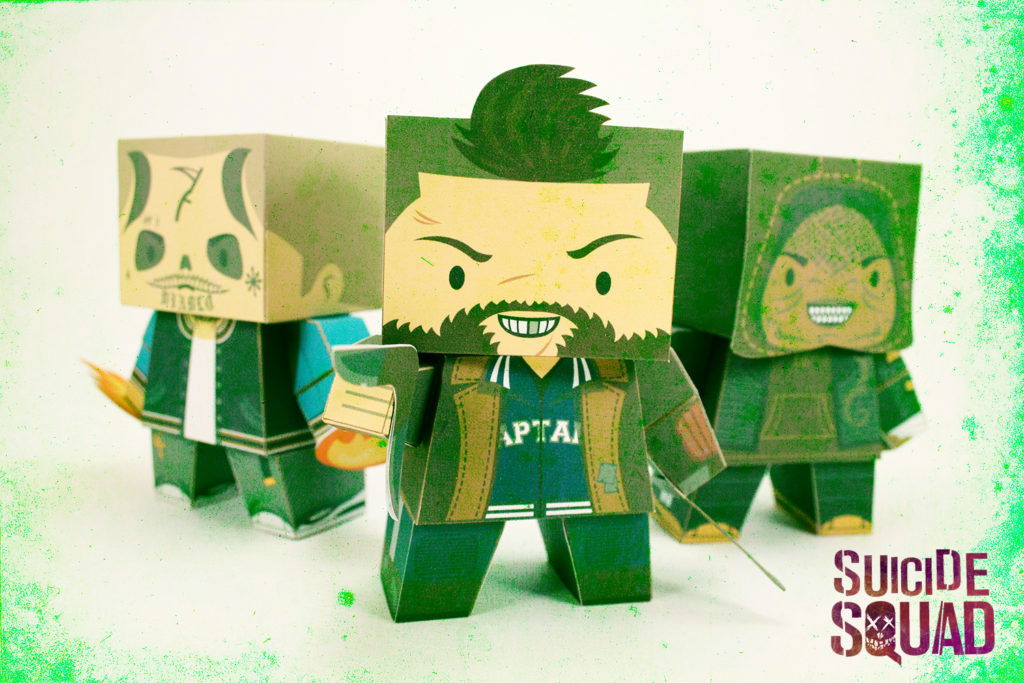 Suicide-Squad-Poster-Posse_Calvin-Lin-papercraft-boomerang-eldiablo-killercroc