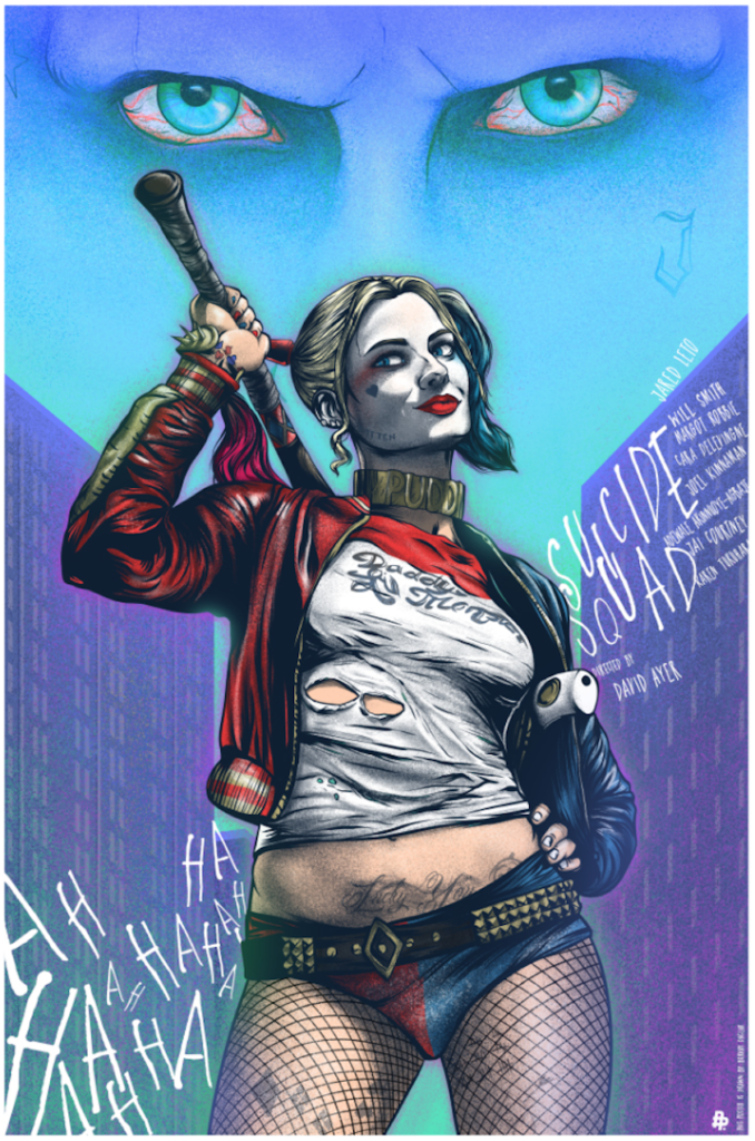 Suicide-Squad-poster-posse-berkay-daglar-harley-quinn