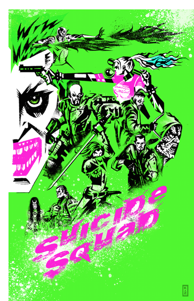 Suicide-Squad-poster-posse-kaz-oomori-variant