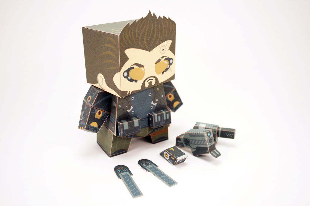 Deux-Ex-Adam-Jensen-Calvin-Lin-Cubefold-weapons