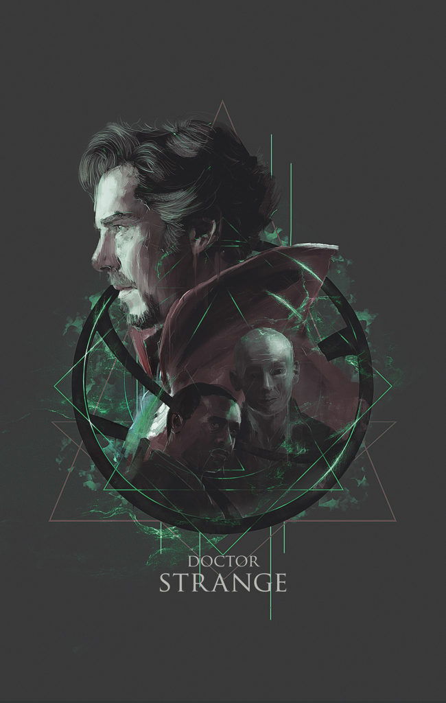 doctor-strange-rafal-rola-poster-posse-marvel