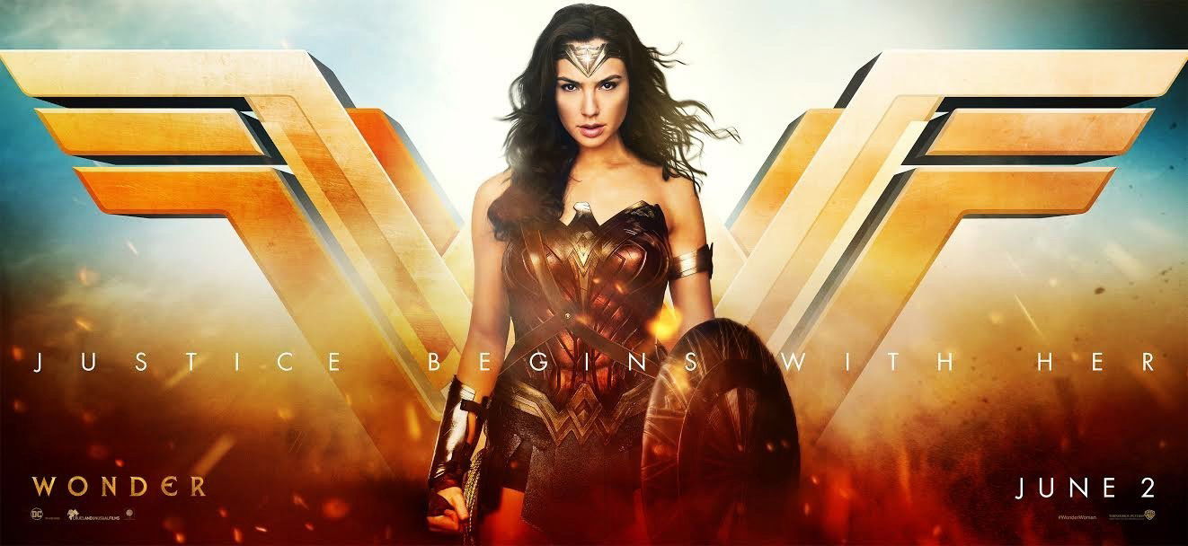 wonder woman movie poster