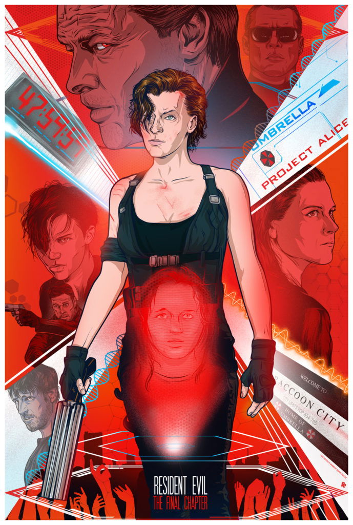 Resident Evil: The Final Chapter Clips & Character Posters