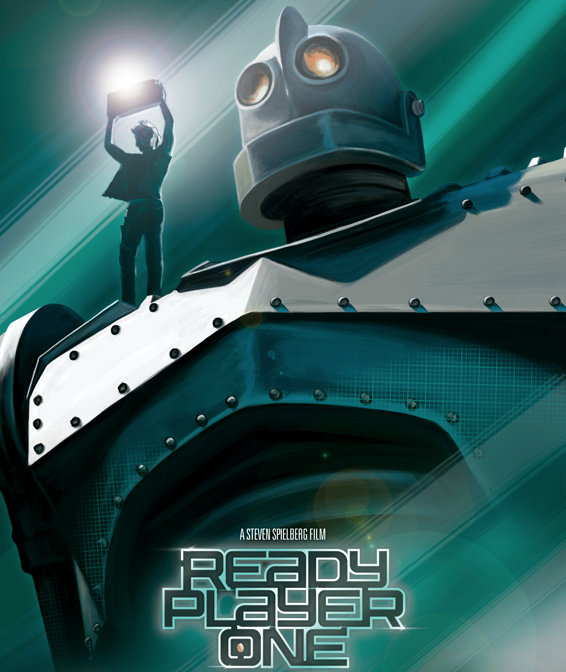 Rodolfo Reyes - Ready Player One Exclusive poster artwork