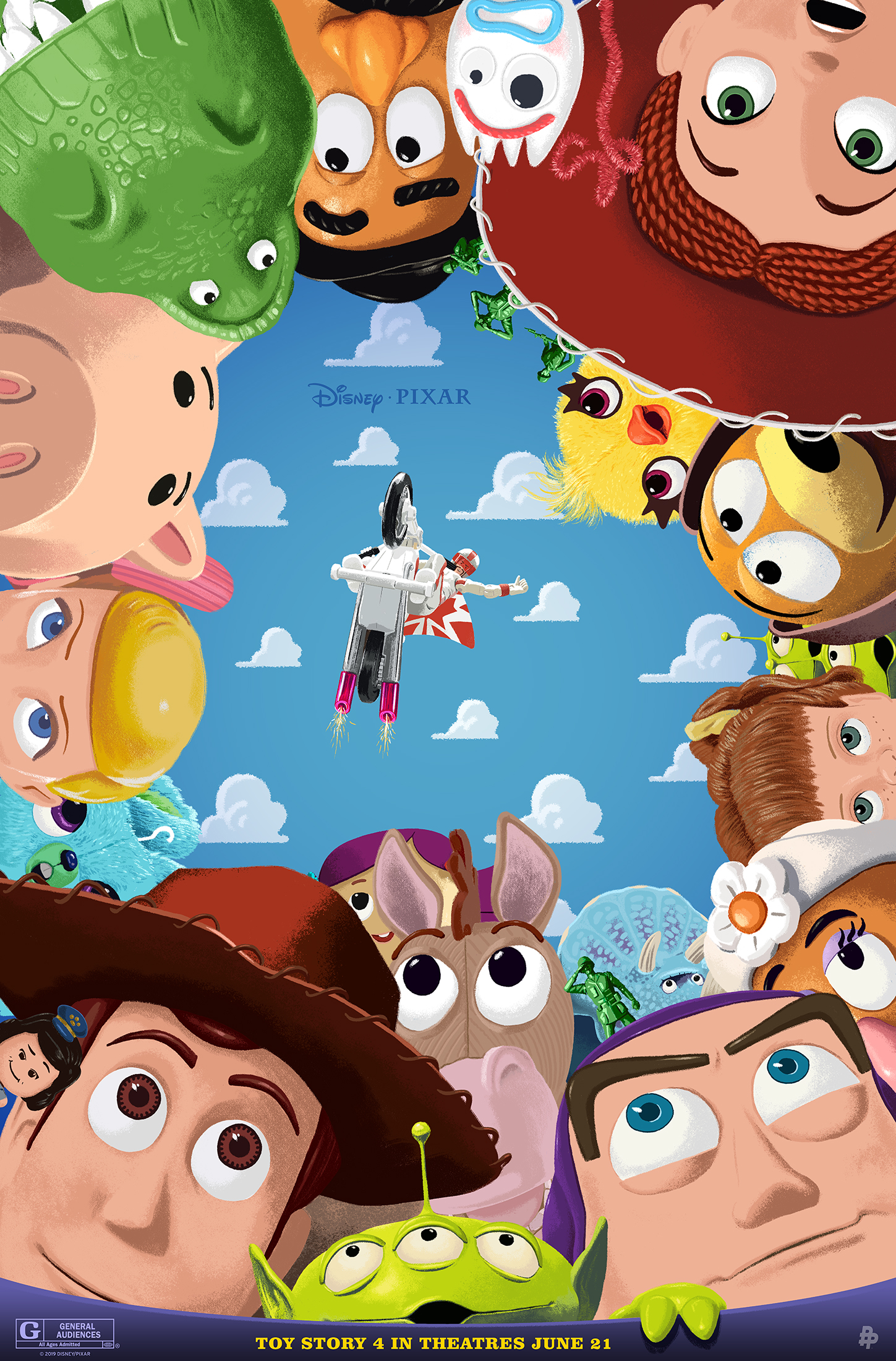 Artwork by Toy Story 4