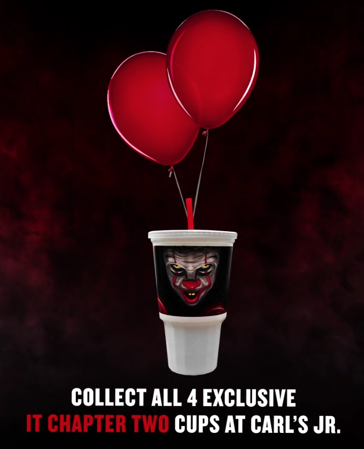 Artwork by It: Chapter II – Carl’s Jr Promotion