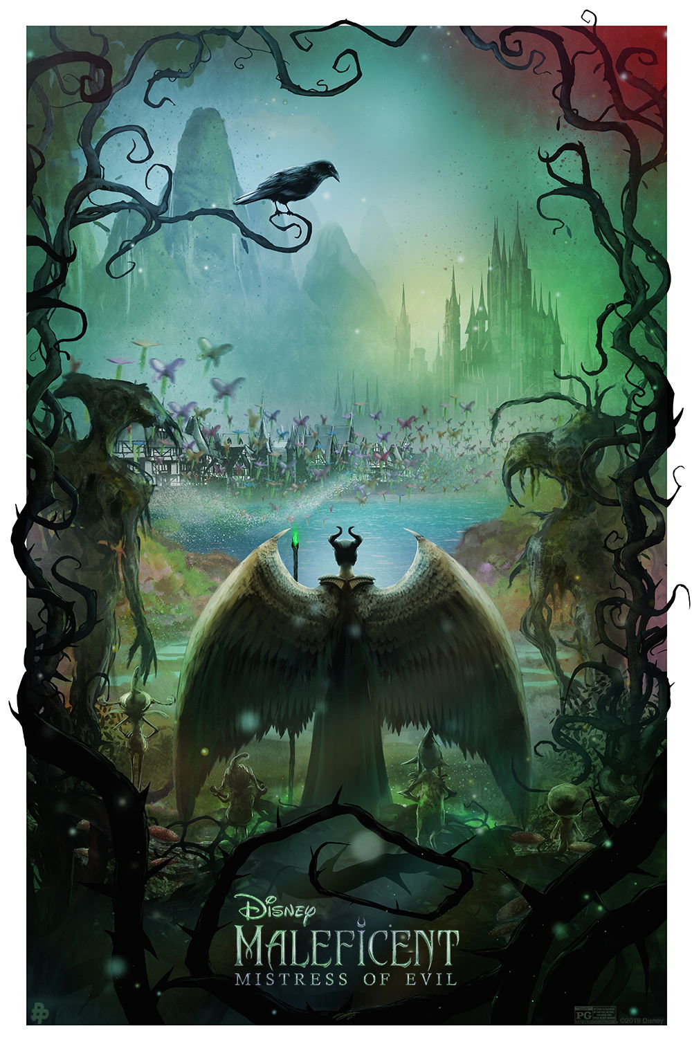 Artwork by Maleficent: Mistress of Evil