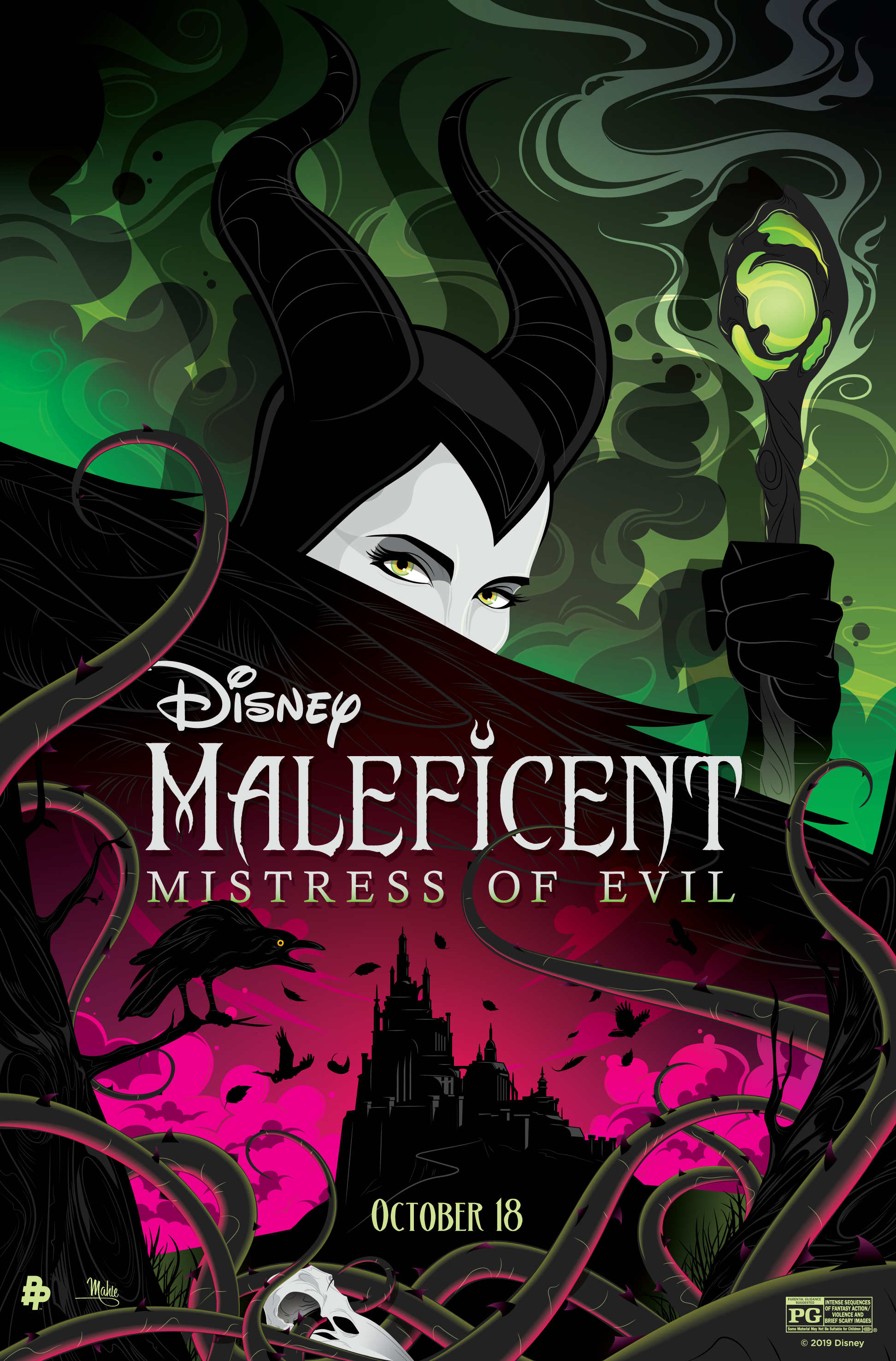 Artwork by Maleficent: Mistress of Evil