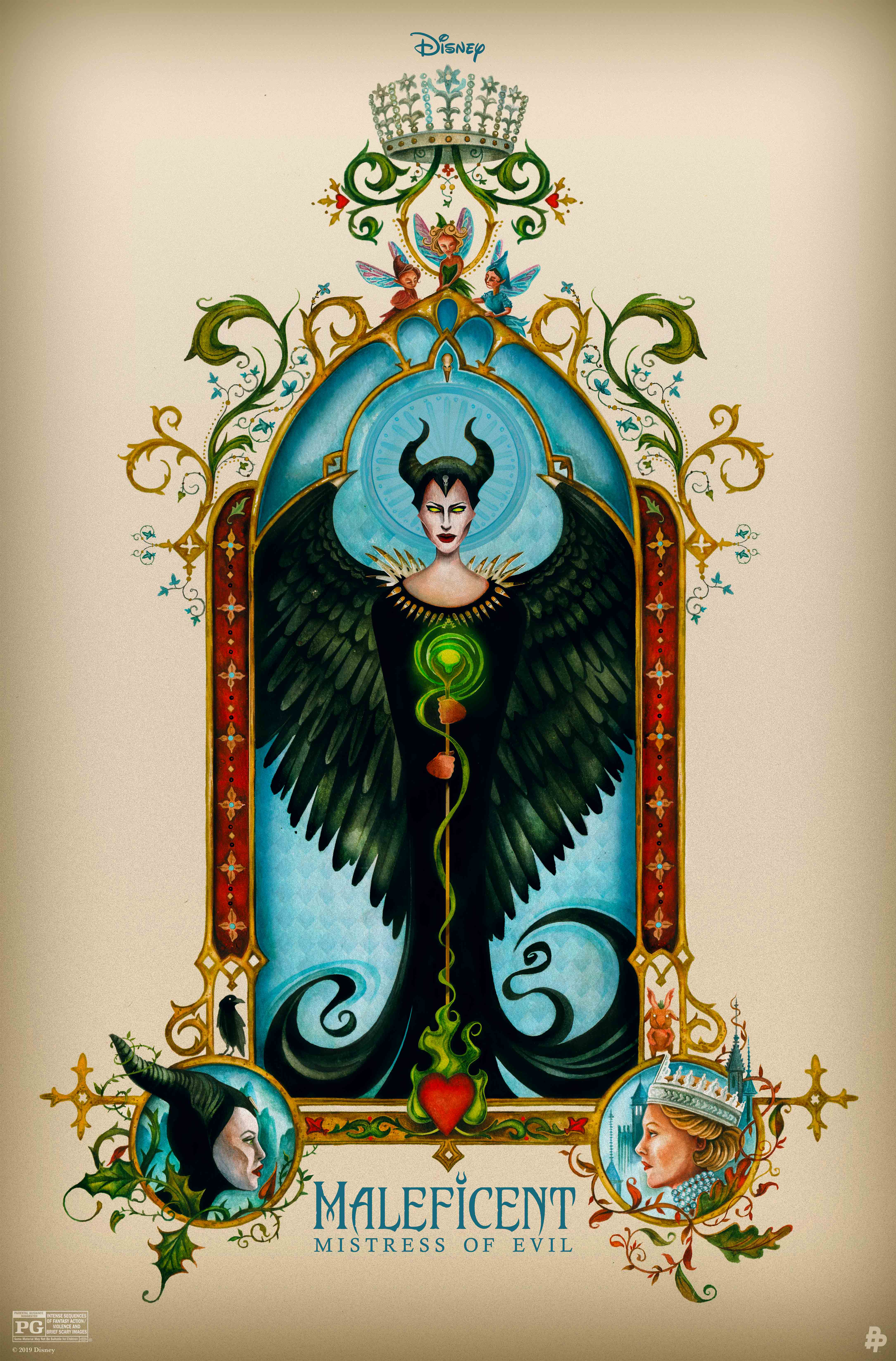 Artwork by Maleficent: Mistress of Evil