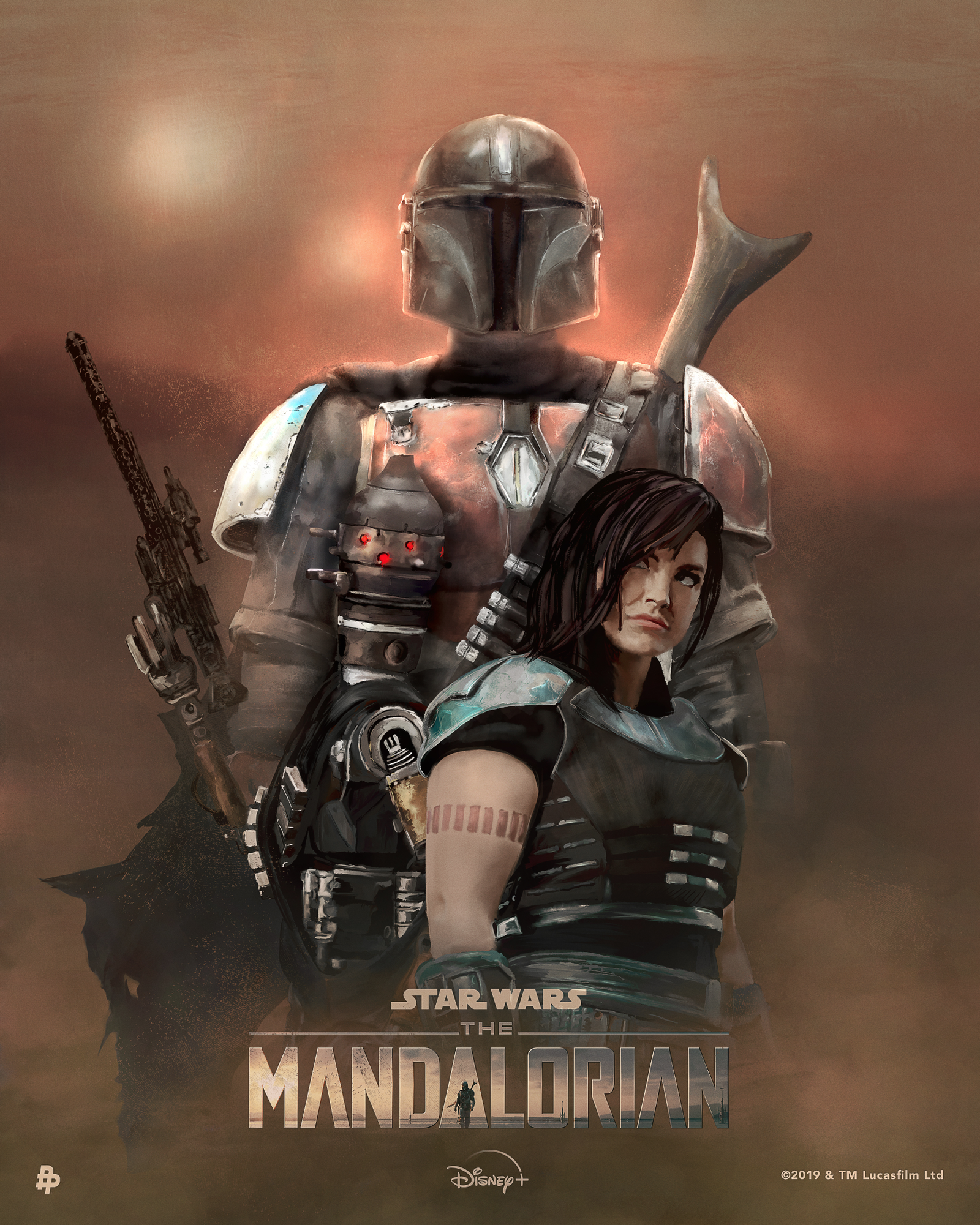 Artwork by The Mandalorian (Phase 1)