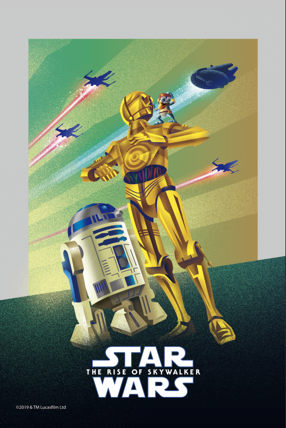 Artwork by Disney/Lucas – Star Wars: The Rise of Skywalker