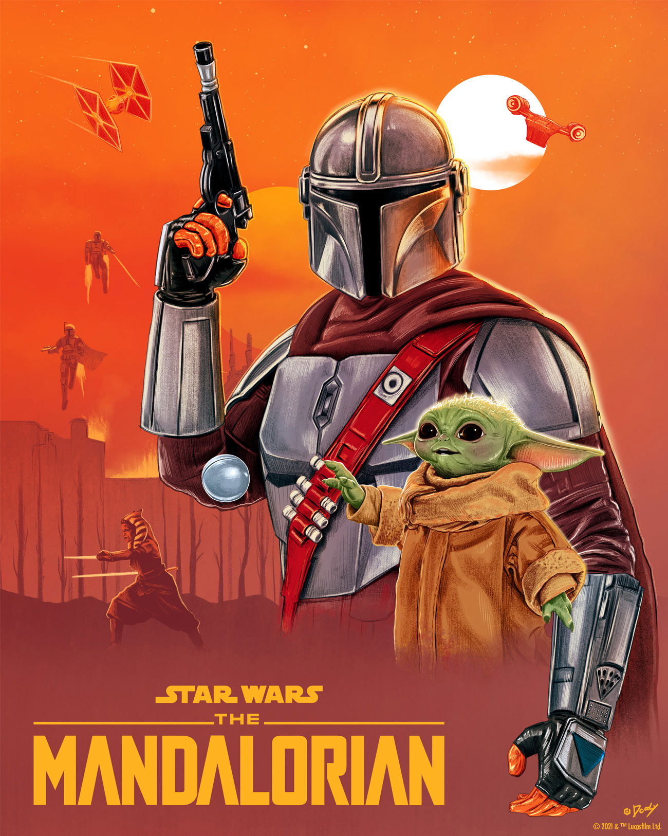 Official Disney Plus-The Mandalorian