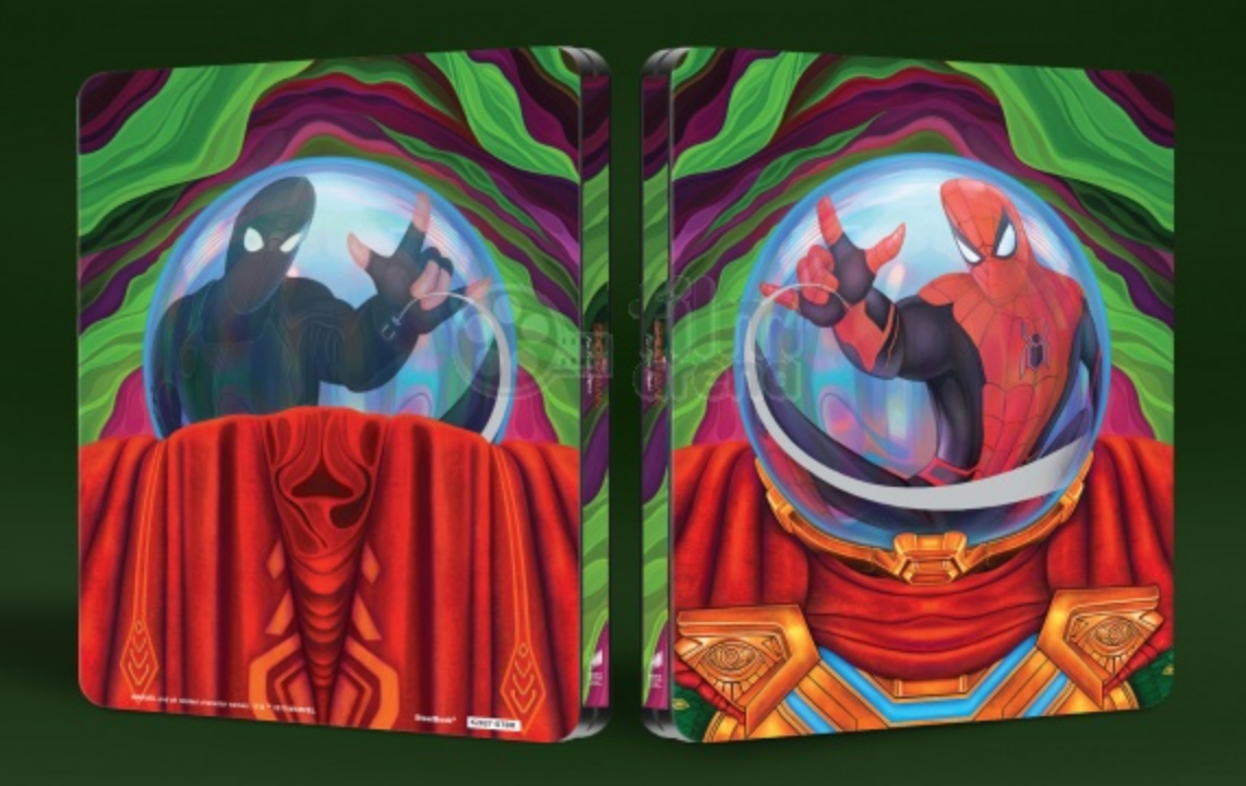 Artwork by Spider-Man: Far From Home Steelbook