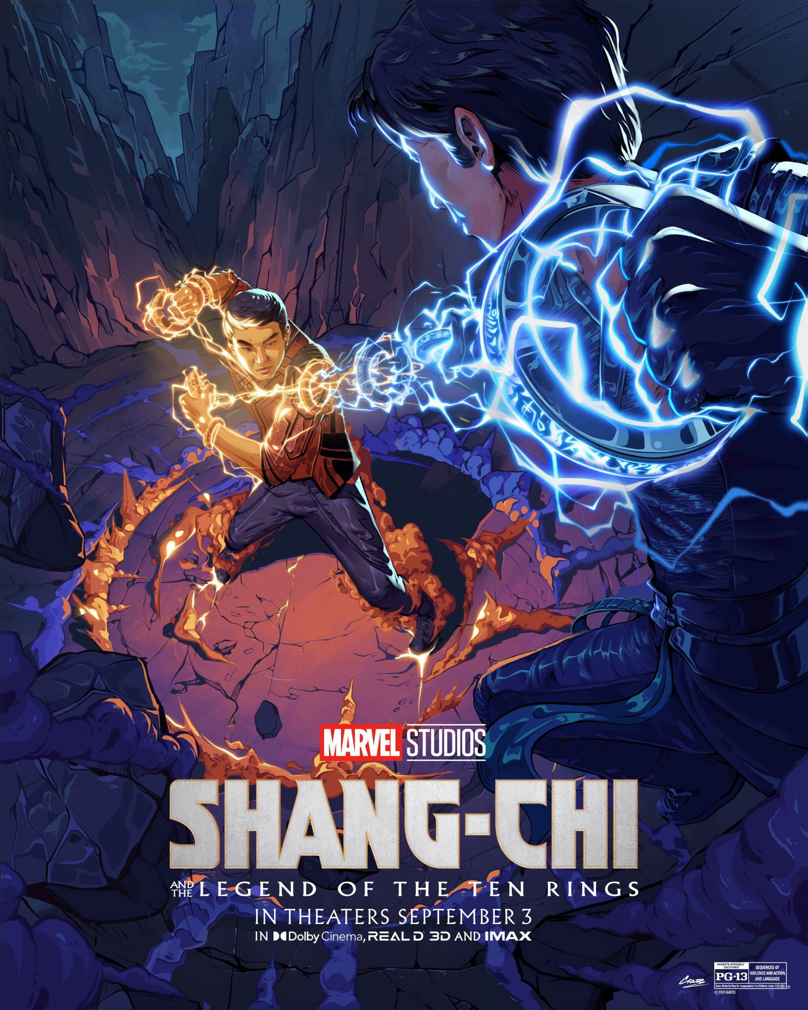 Artwork by Shang-Chi & The Legend of the Ten Rings – Digital Marketing