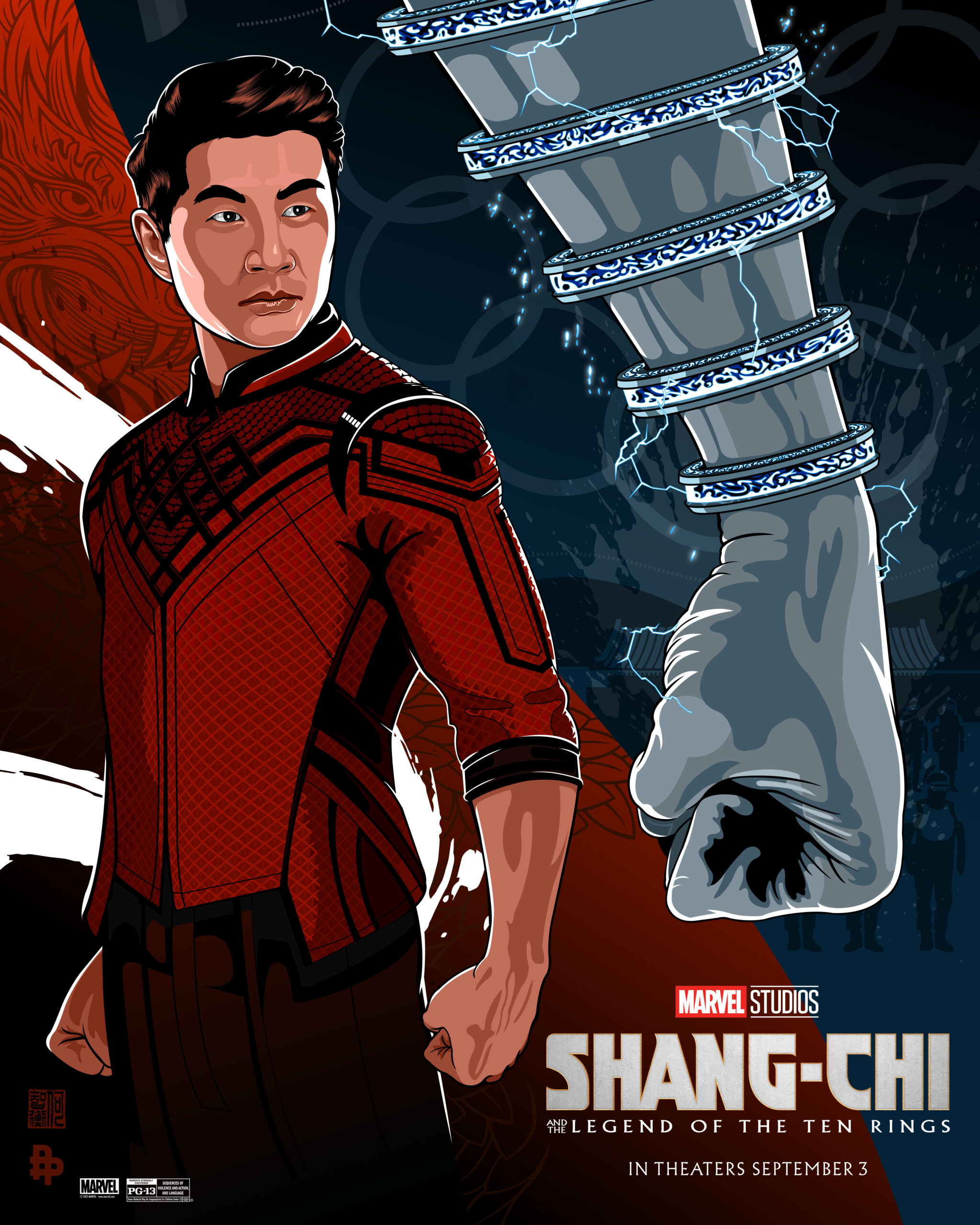 Artwork by Shang-Chi & The Legend of the Ten Rings – Digital Marketing