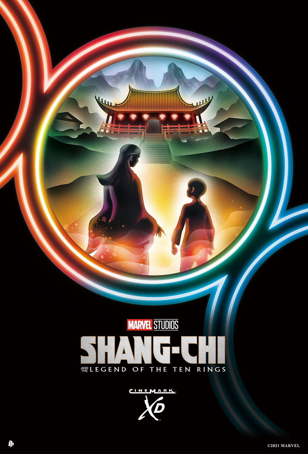 Artwork by Shang-Shi & The Legend of the Ten Rings Cinema Partnerships