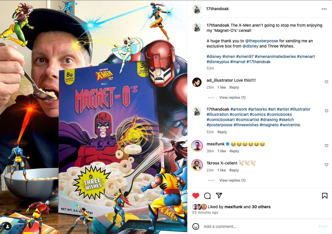 Artwork by Disney Plus – X-Men 97