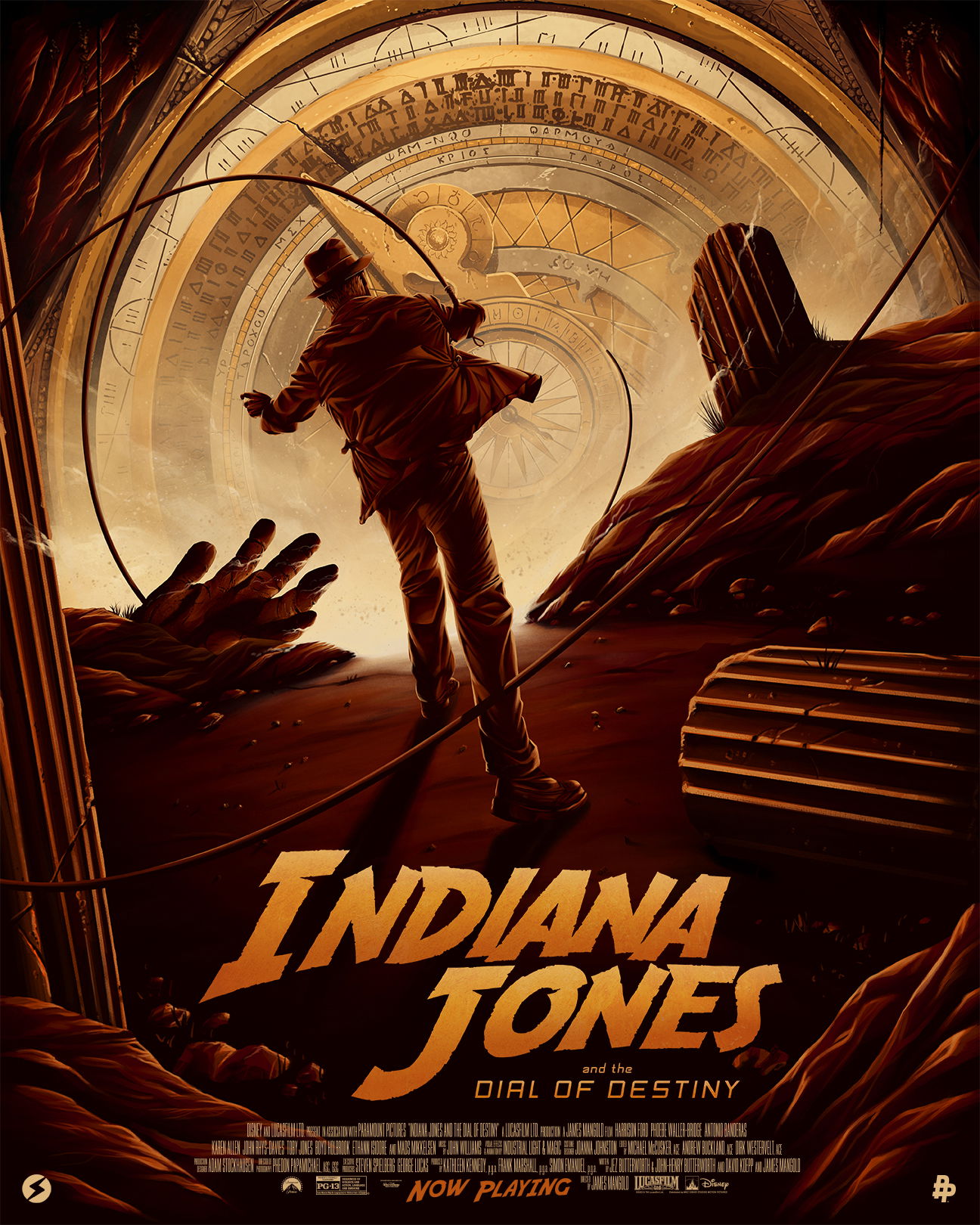 Artwork by Disney/Lucas – Indiana Jones & The Dial Of Destiny