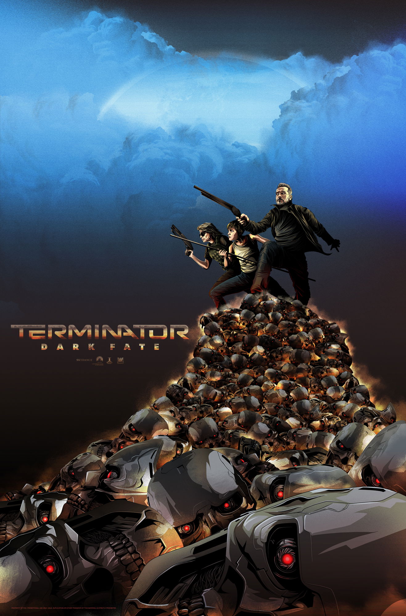 Artwork by Terminator: Dark Fate