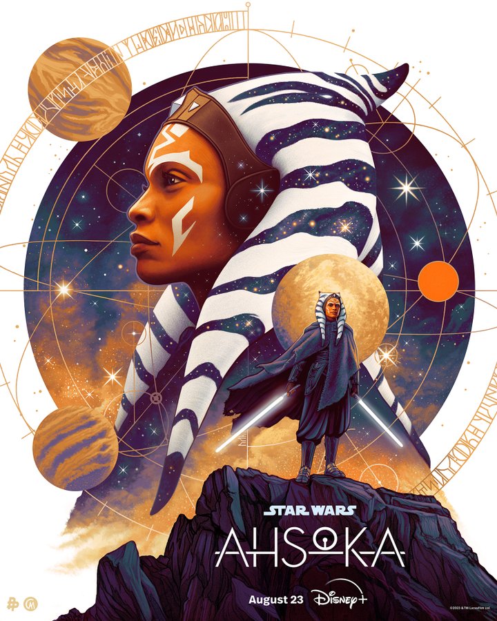 Artwork by Ahsoka – Disney Plus – Digital Marketing