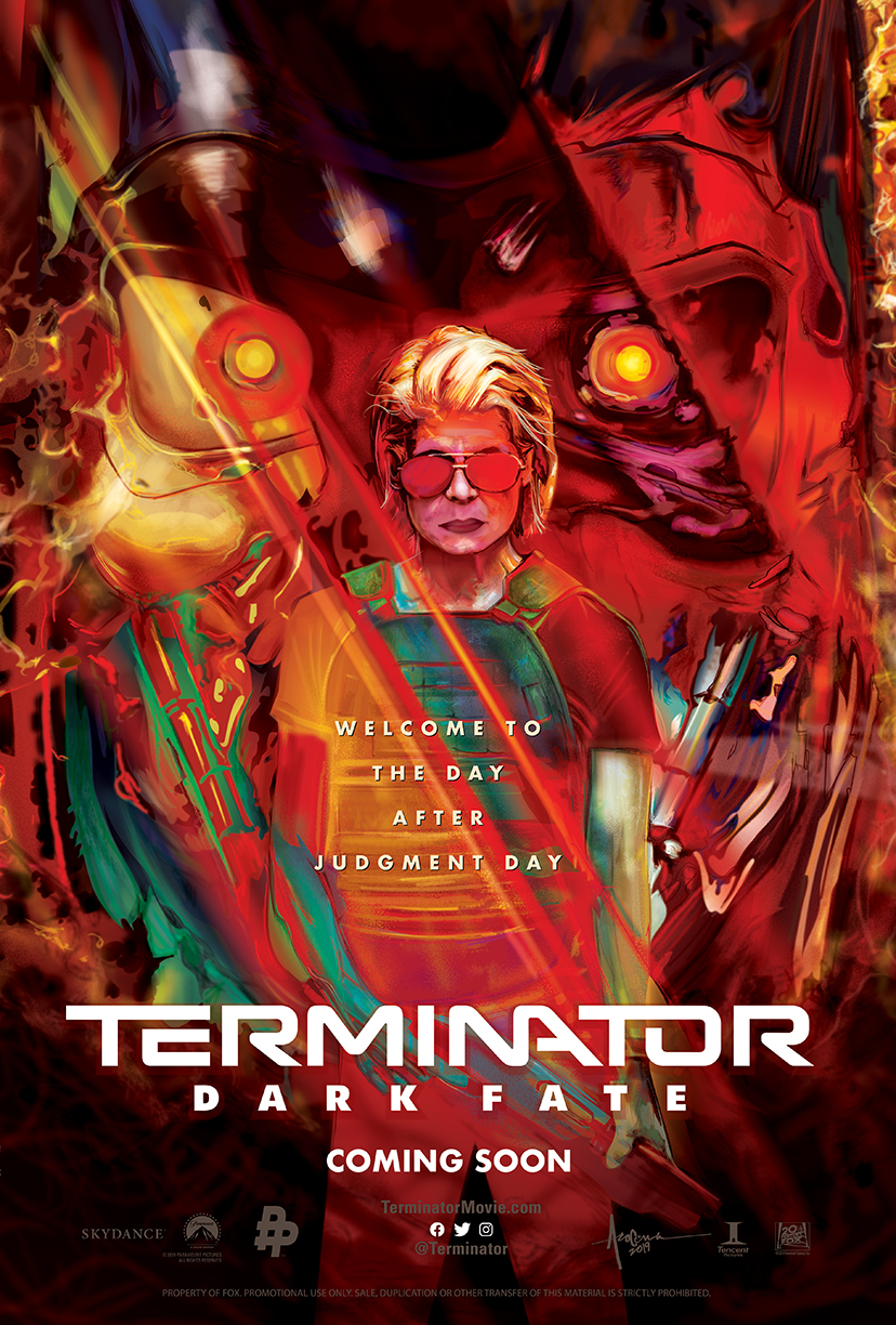 Artwork by Terminator: Dark Fate