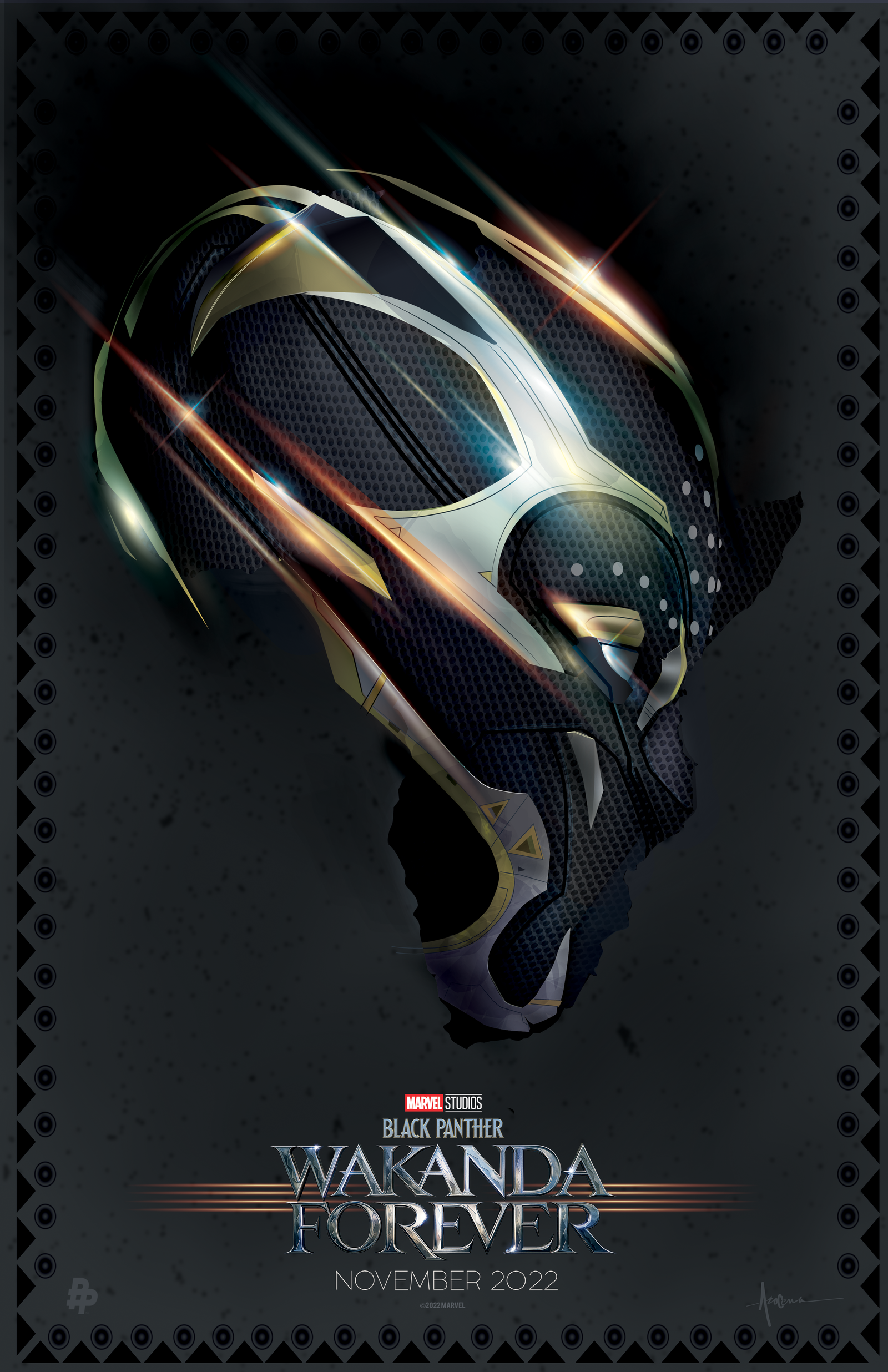 Artwork by Marvel Studios – Black Panther