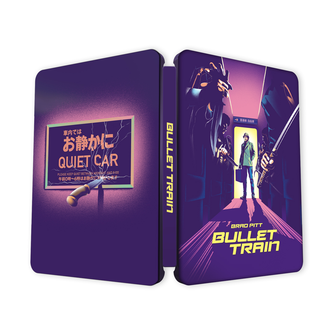 Official Sony Pictures Home Ent - Bullet Train Steelbook