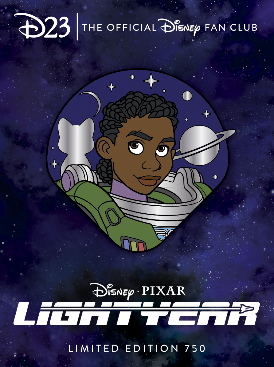 Official D23-Lightyear Enamel Pin & Backer