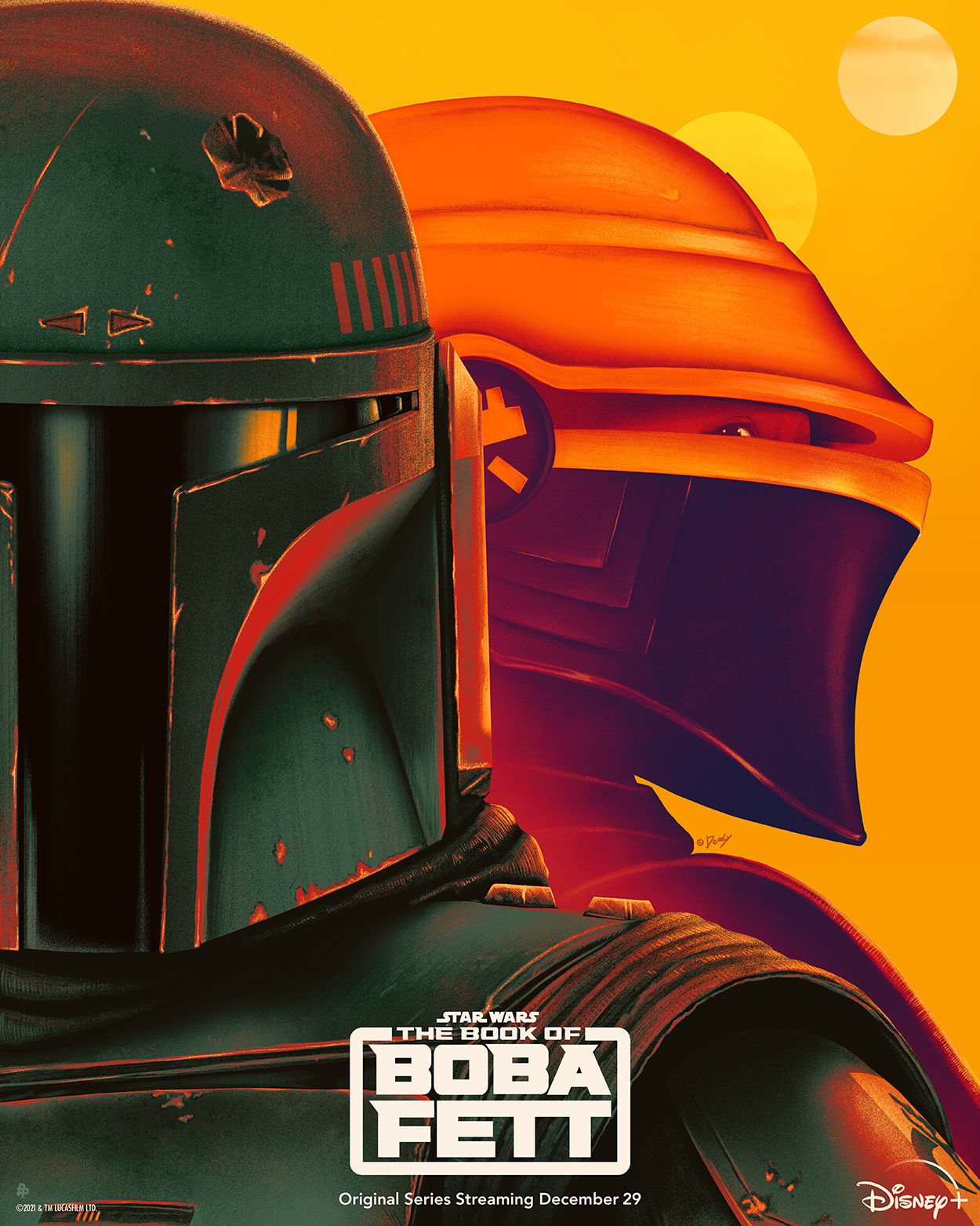 Artwork by Disney Plus/Marvel – Book of Boba Fett – Phase 1