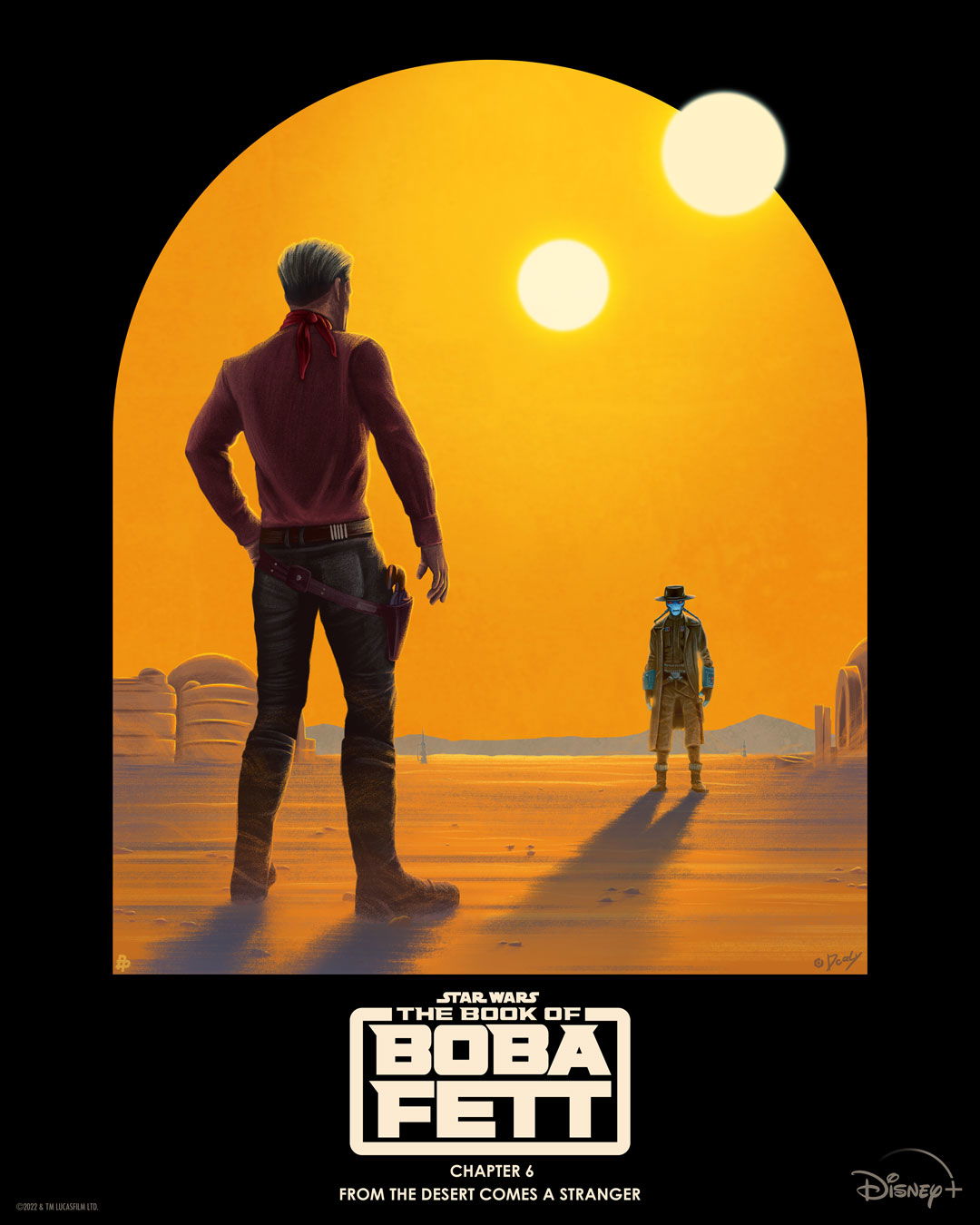 Artwork by Disney Plus – Book of Boba Fett – Phase 2