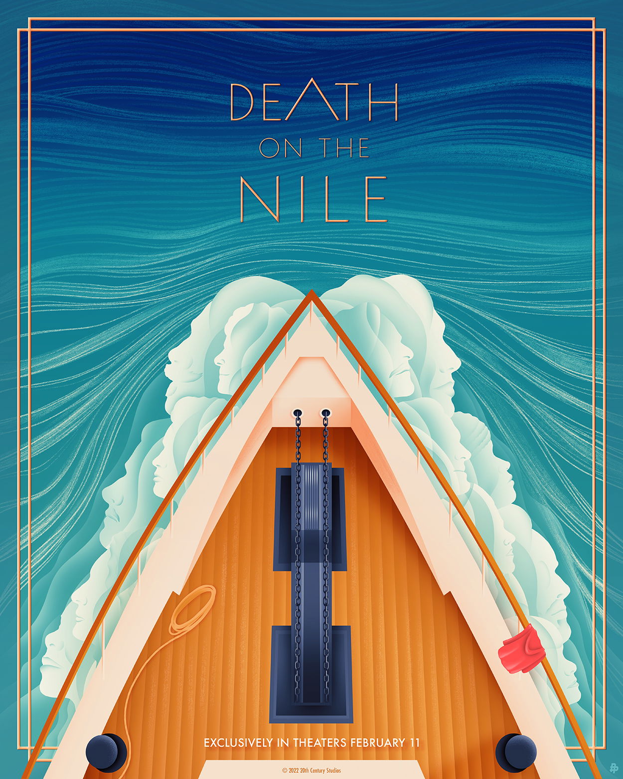 Artwork by 20th Century Studios – Death On The Nile