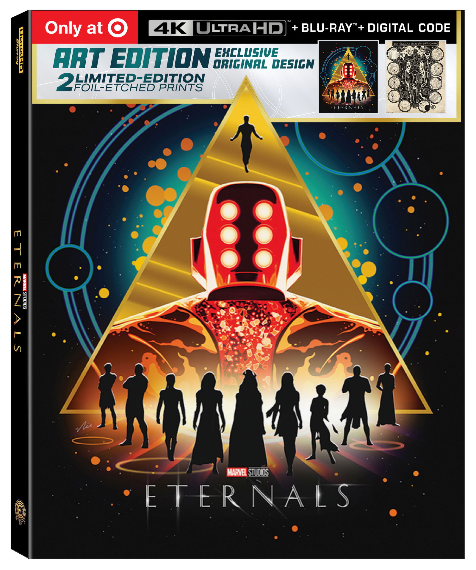 Artwork by Marvel Home Entertainment – Eternals