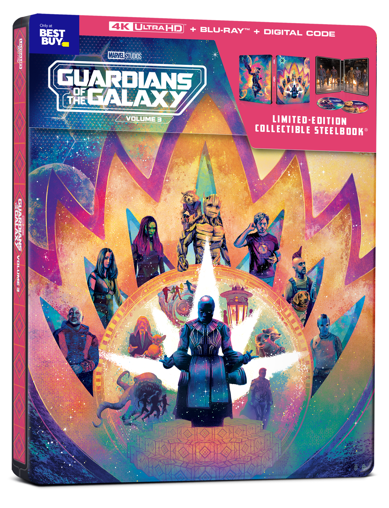 Official Marvel-GOTG V3 Steelbook