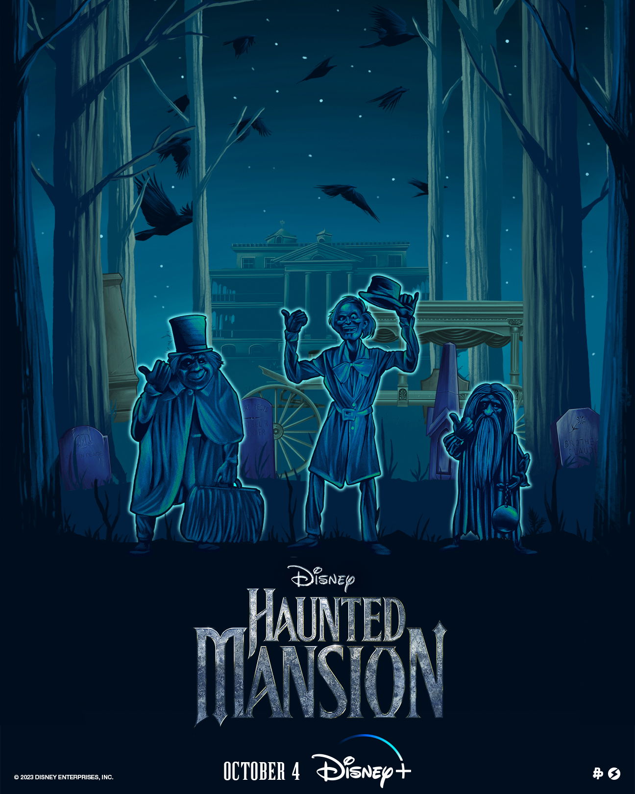 Artwork by Haunted Mansion – Walt Disney Studios – Digital Marketing