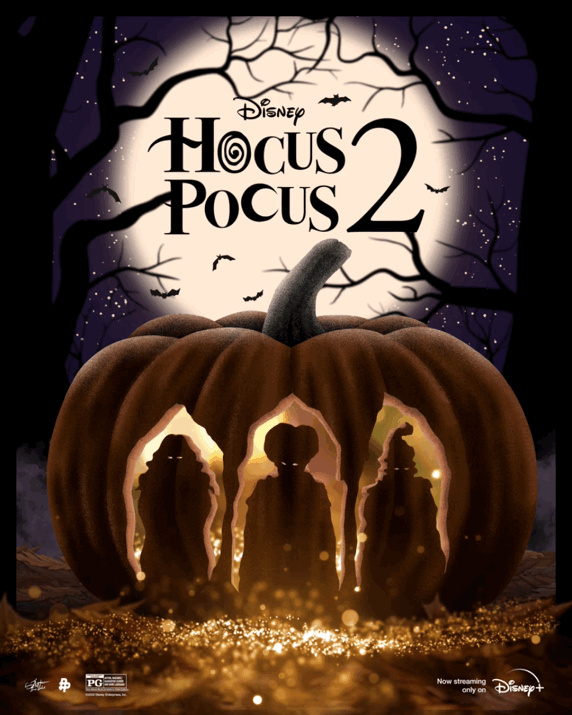 Artwork by Disney Plus: Hocus Pocus 2