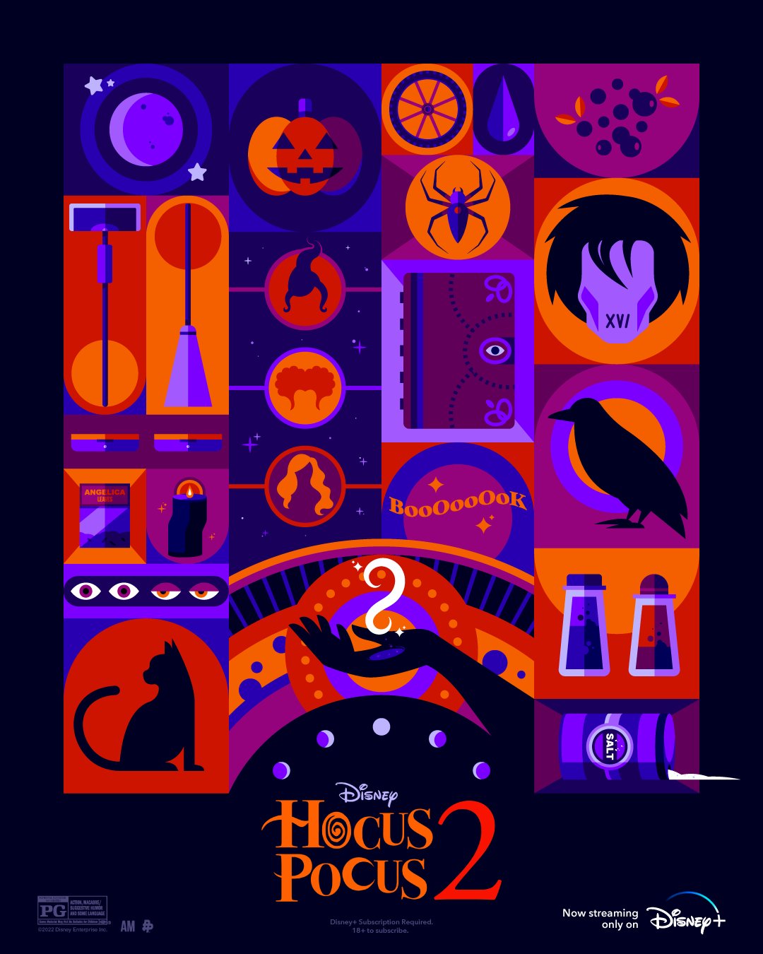 Artwork by Disney Plus: Hocus Pocus 2