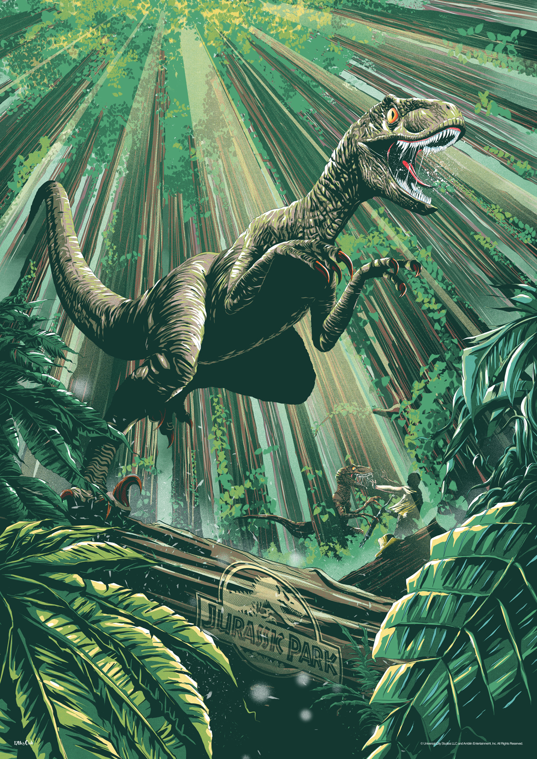 Jurassic Park - Licensed Print