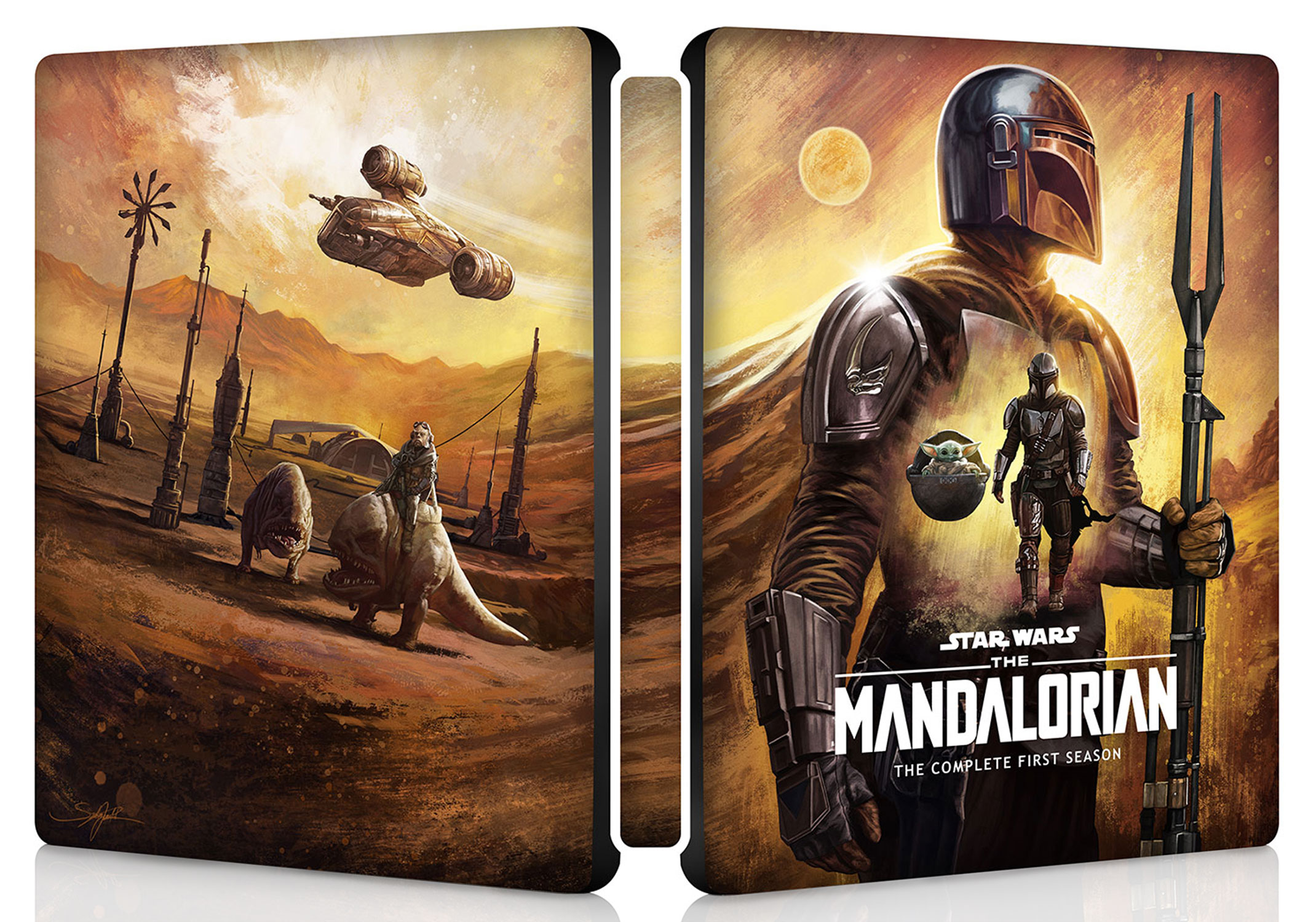 Official Disney +/LucasFilm-Mandalorian S1 Steelbook