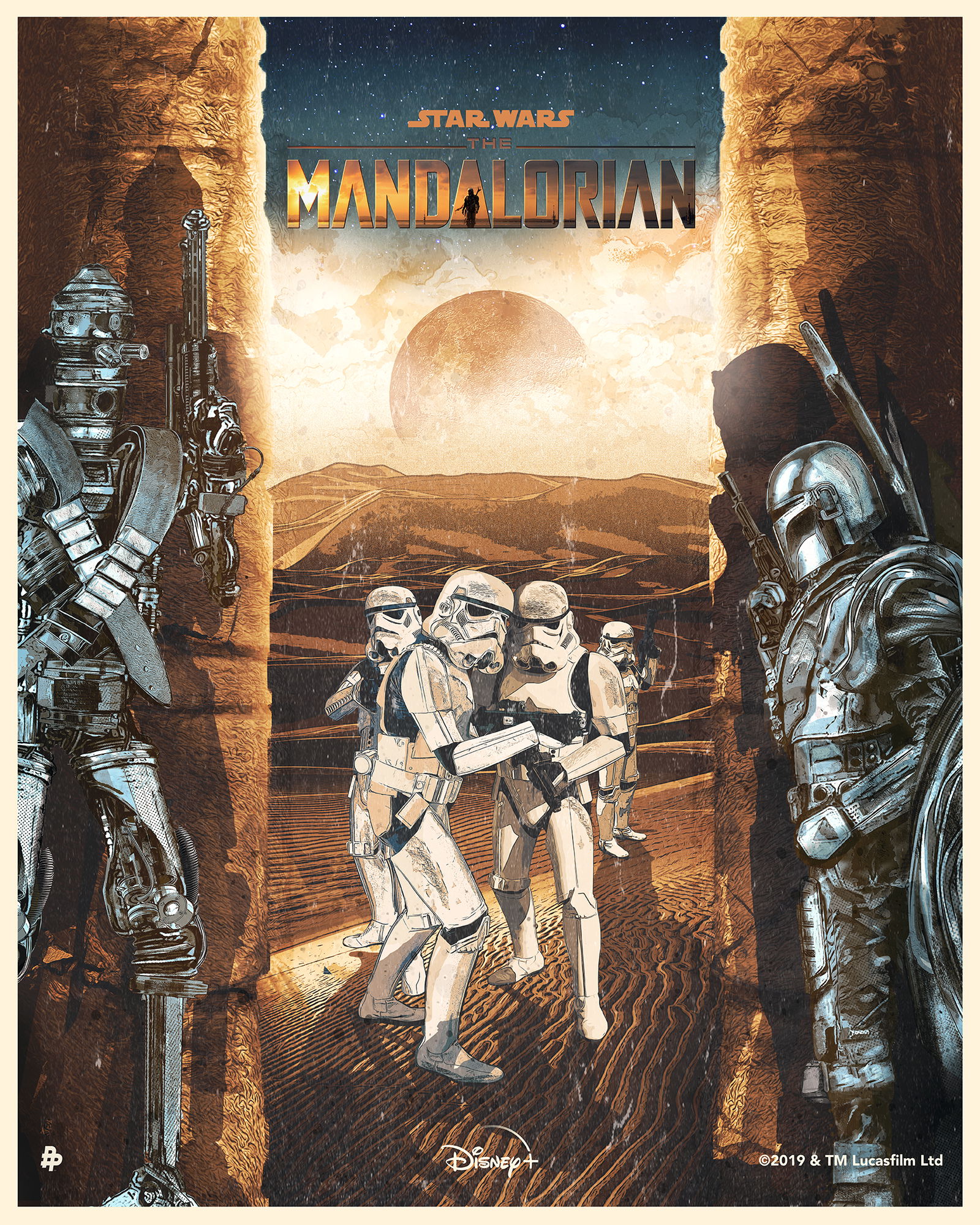 Artwork by The Mandalorian (Phase 1)