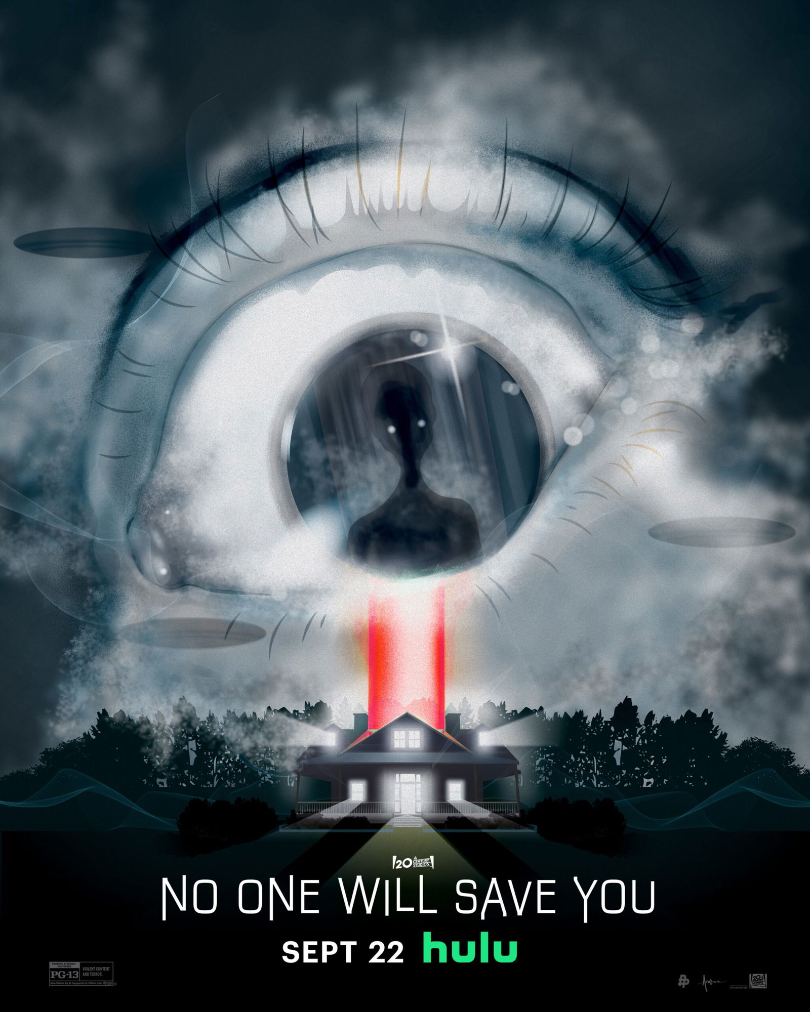 Artwork by 20th Century Studios – No One Will Save You