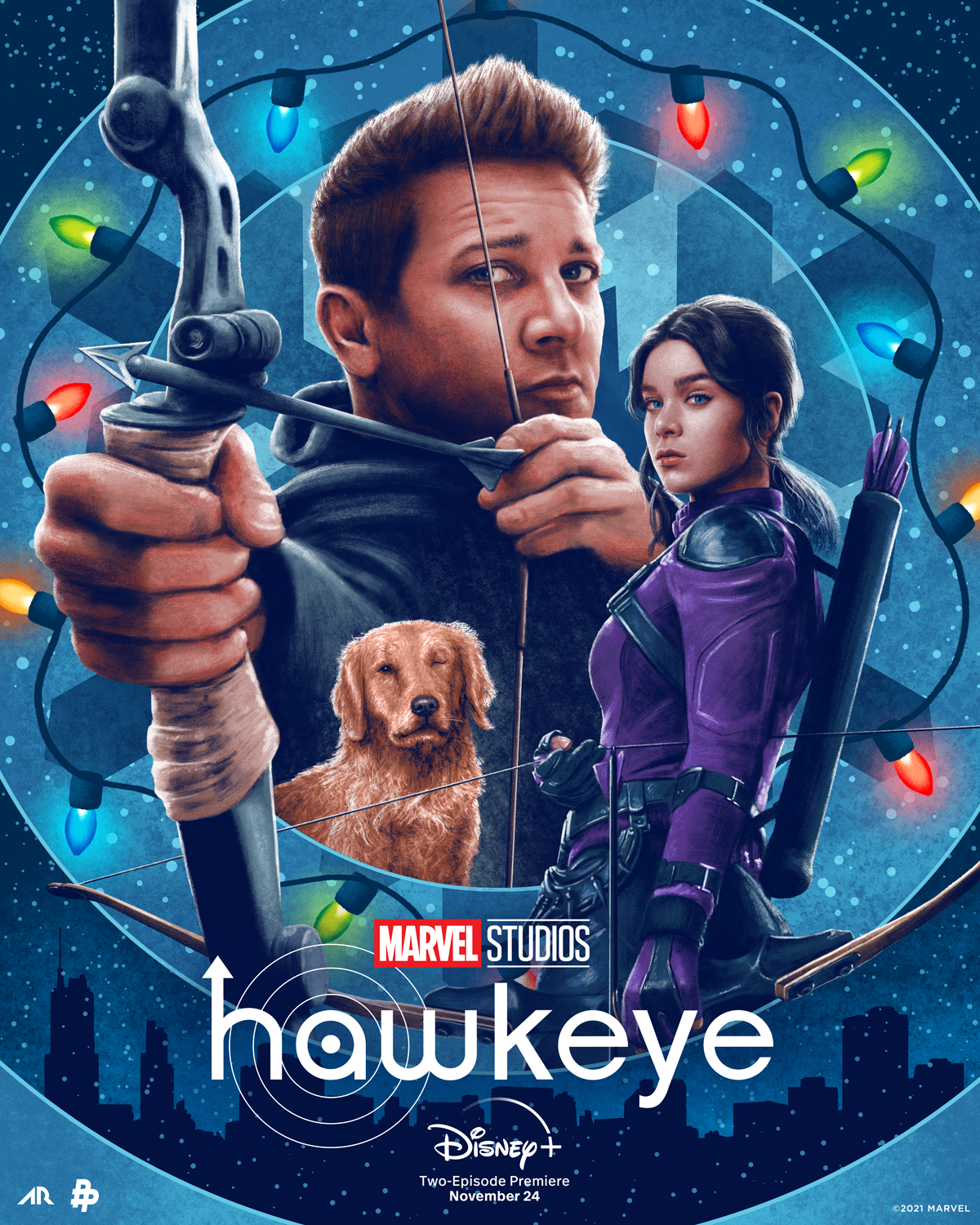 Artwork by Disney Plus – Hawkeye Season 1